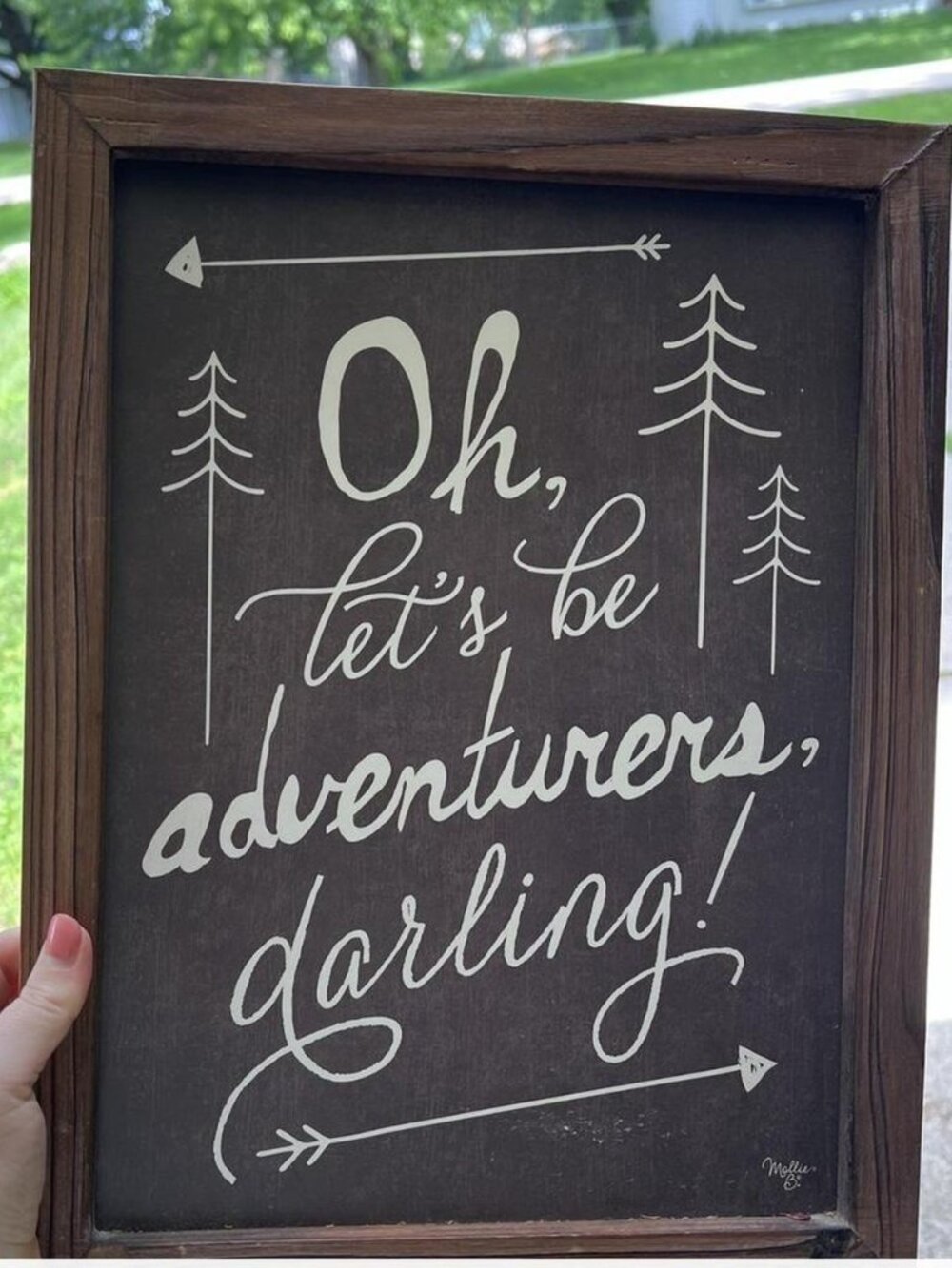 Adventure Home Decor Sign